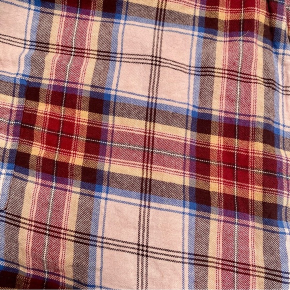 Upcycled Navajo FRINGE flannel shirt w cabin southwestern vibe - Picture 12 of 12